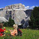Валь-ди-Фасса - горная группа Селла - Природные панорамы несравненной красоты. Остановись на многовение и полюбуйся видами 