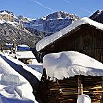 Валь-ди-Фасса и захватывающие альпийские виды - Традиционные альпийские хижины